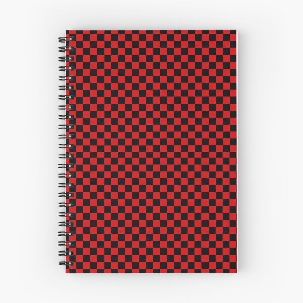 Item preview, Red Black Checkerboard Emo Y2K Pattern designed and sold by TrxshWear.