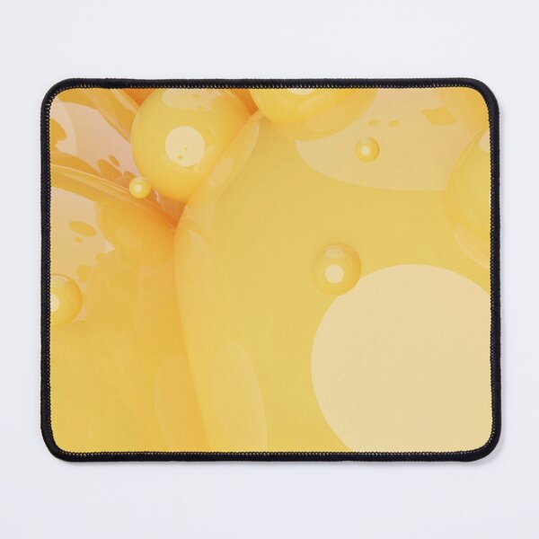 Item preview, Golden Yellow Abstract Bubbles – Oil and Water Macro Print designed and sold by BuckaBaby.