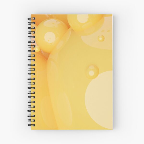 Item preview, Golden Yellow Abstract Bubbles – Oil and Water Macro Print designed and sold by BuckaBaby.