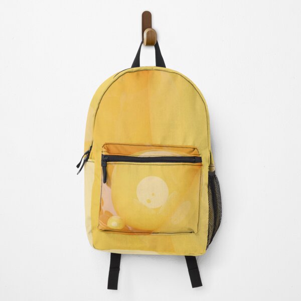 Item preview, Golden Yellow Abstract Bubbles – Oil and Water Macro Print designed and sold by BuckaBaby.
