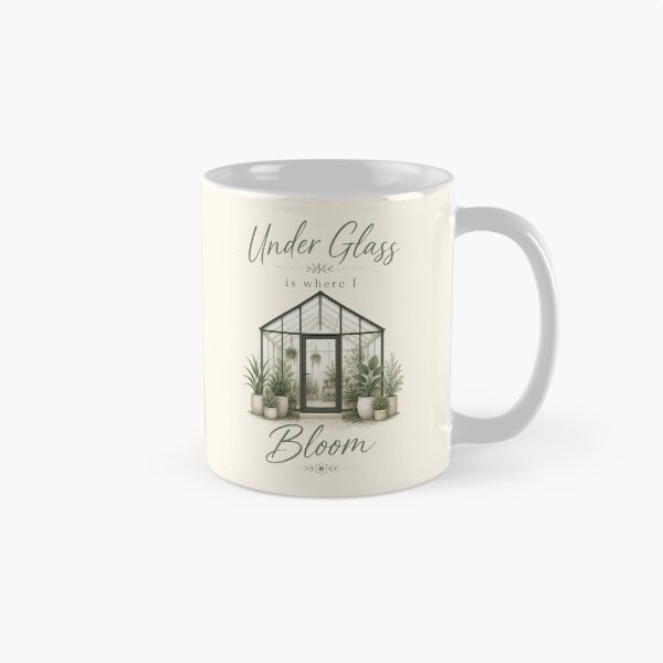 Item preview, Under Glass Is Where I Bloom | Greenhouse Lover Gift | Plant Mom Gift | Greenhouse Gardener Shirt | Botanical Garden Gift designed and sold by HooptownRV.