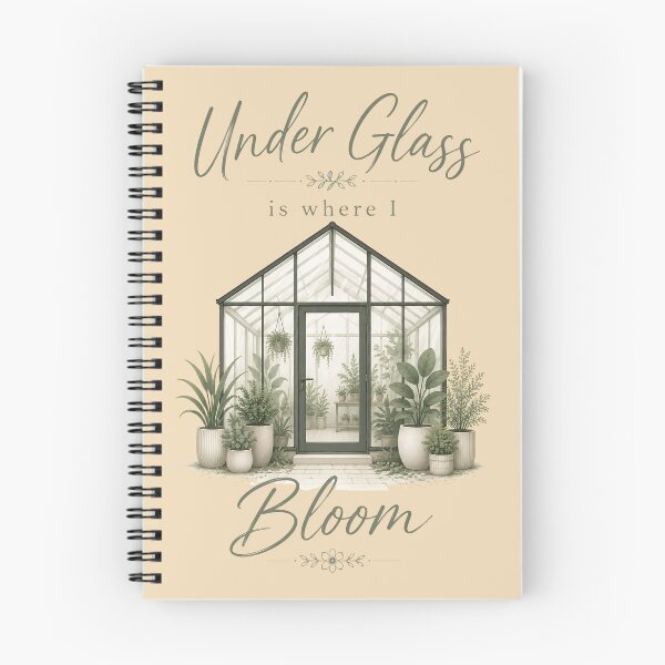 Item preview, Under Glass Is Where I Bloom | Greenhouse Lover Gift | Plant Mom Gift | Greenhouse Gardener Shirt | Botanical Garden Gift designed and sold by HooptownRV.