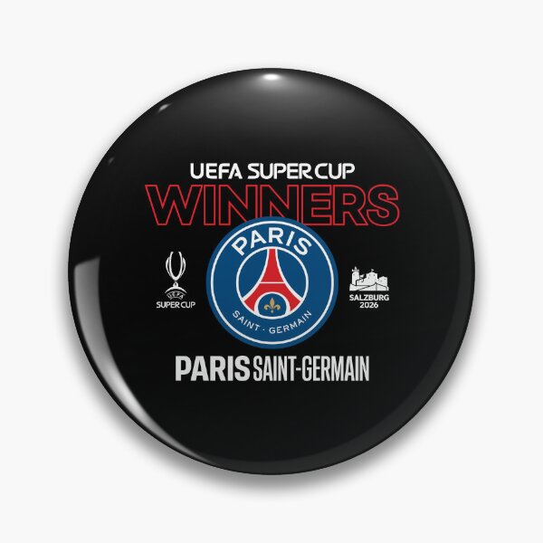 Item preview, Paris Saint Germain 2026 Uefa Super Cup Winners designed and sold by weepyzumi.