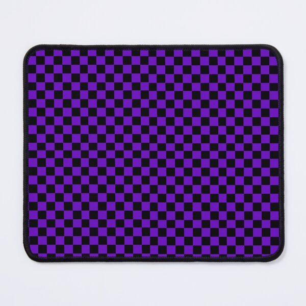 Item preview, Purple Black Checkerboard Emo Y2K Pattern designed and sold by TrxshWear.