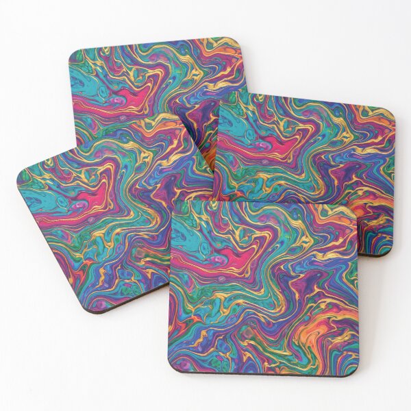 Item preview, Mind-Bending Psychedelic Fluid Art Texture designed and sold by Designial.
