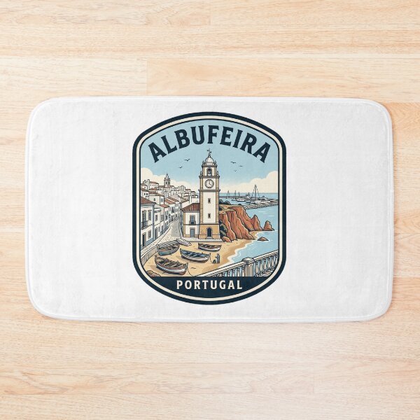 Item preview, Albufeira Portugal Vintage Travel Badge designed and sold by k3rstman1.