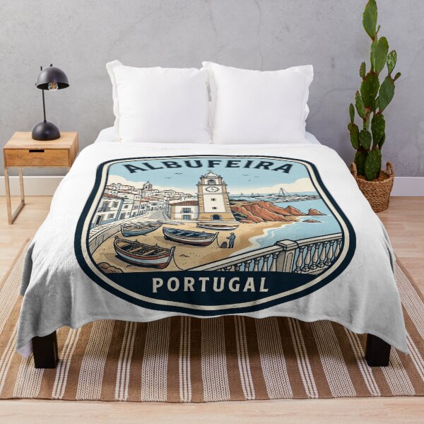Item preview, Albufeira Portugal Vintage Travel Badge designed and sold by k3rstman1.
