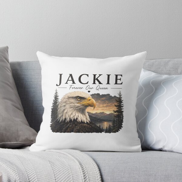 Item preview, Jackie Forever Our Queen Big Bear Bald Eagle Tribute designed and sold by weepyzumi.
