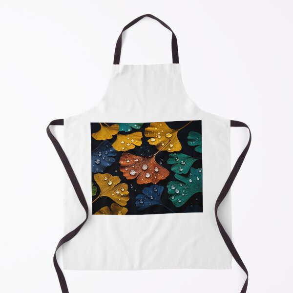 Item preview, Vibrant Ginkgo Leaves With Droplets Mouse pad designed and sold by Designertanya.