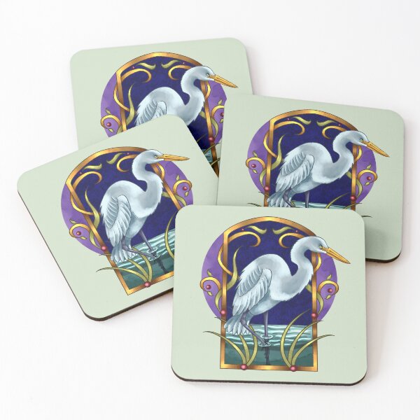 Item preview, Egret Ornamental designed and sold by GStouderArt.