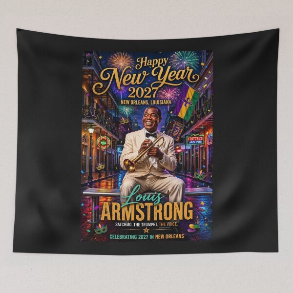 Item preview, Happy New Year 2027 - New Orleans Celebration designed and sold by DBM Photo Art 1.