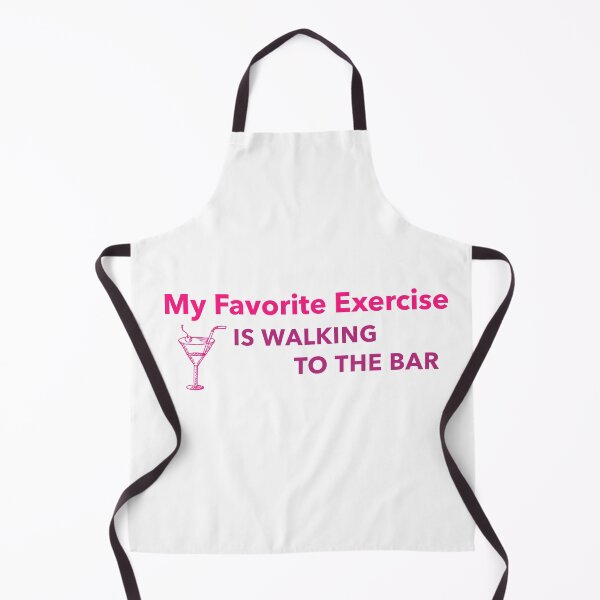 Item preview, My Favorite Exercise is walking to the bar designed and sold by CreationsbYKz.