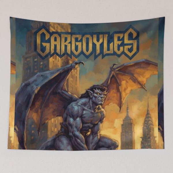 Item preview, Gargoyles Animated Fantasy Fine Art Tribute designed and sold by Art's Diner.