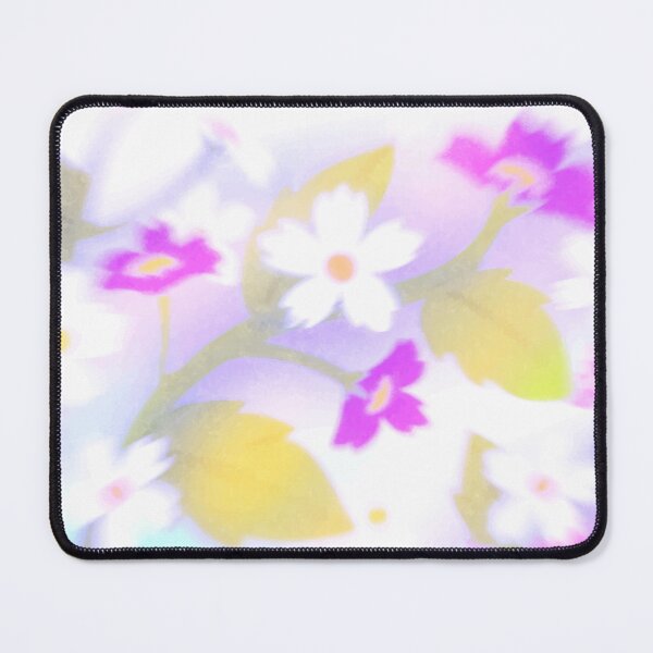 Item preview, Soft Pastel Floral Blur – Dreamy Pink and Purple Flowers Print designed and sold by BuckaBaby.