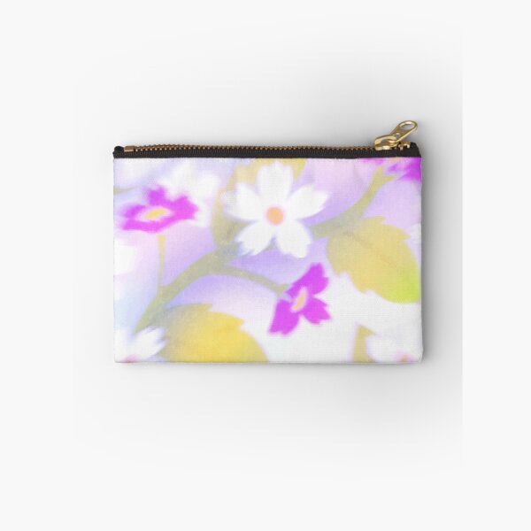 Item preview, Soft Pastel Floral Blur – Dreamy Pink and Purple Flowers Print designed and sold by BuckaBaby.