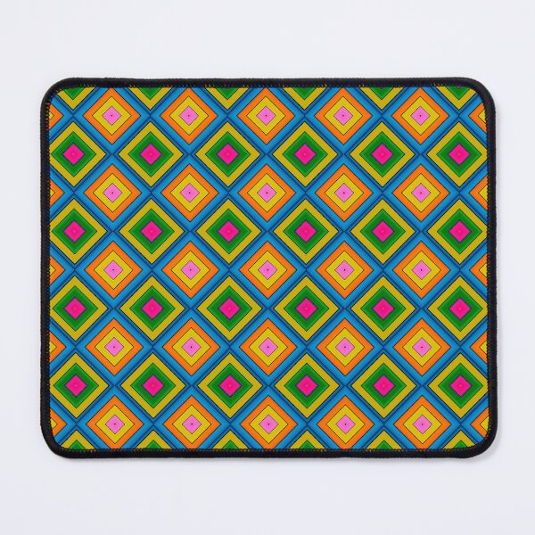 Item preview, Rainbow Bargello Diamond Pattern designed and sold by whimsiqueer.