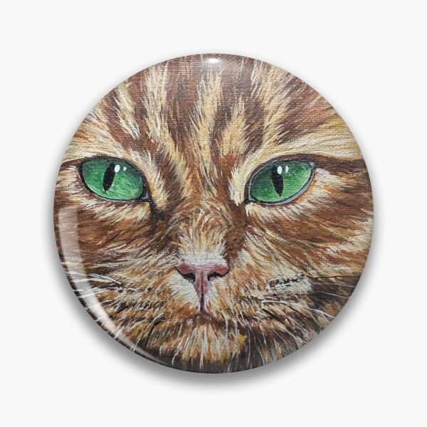 Item preview, Big beautiful green eyed orange tabby designed and sold by Natty D.