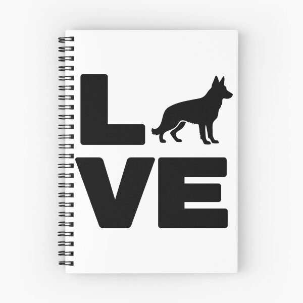 Item preview, LOVE German Shepherd Shirt – Cute German Shepherd Dog Lover Graphic Tee – GSD Gift designed and sold by RollForDesignCo.