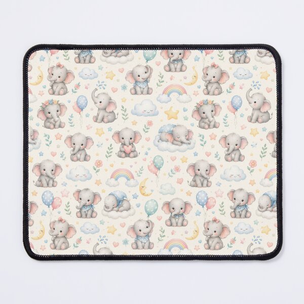 Item preview, Baby Elephant Nursery designed and sold by Side Quest Co..