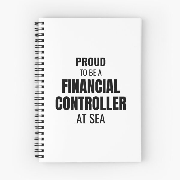Item preview, Proud to be a Financial Controller at Sea (Black) designed and sold by ShipCrewNation.
