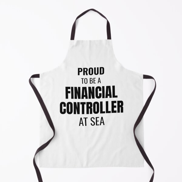 Item preview, Proud to be a Financial Controller at Sea (Black) designed and sold by ShipCrewNation.