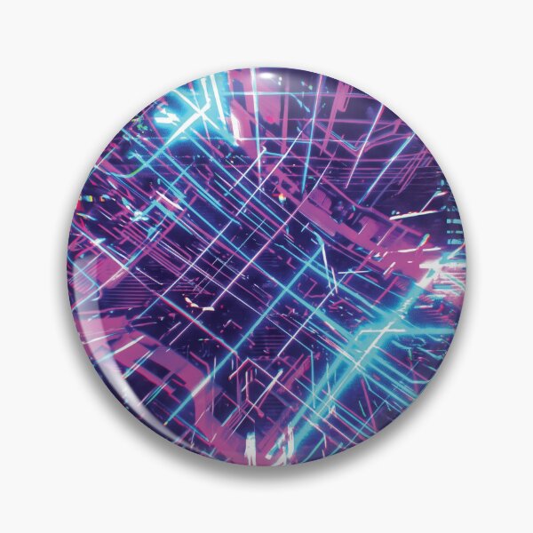 Item preview, Neon Retro Video Glitch Texture designed and sold by Designial.