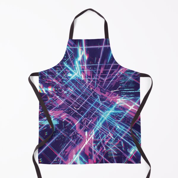 Item preview, Neon Retro Video Glitch Texture designed and sold by Designial.