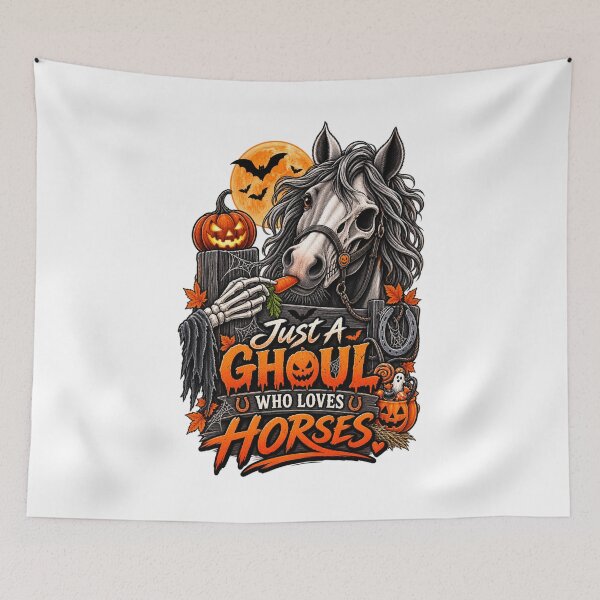 Item preview, Horse Lover Halloween – Just a Ghoul Who Loves Horses designed and sold by Ayden World.