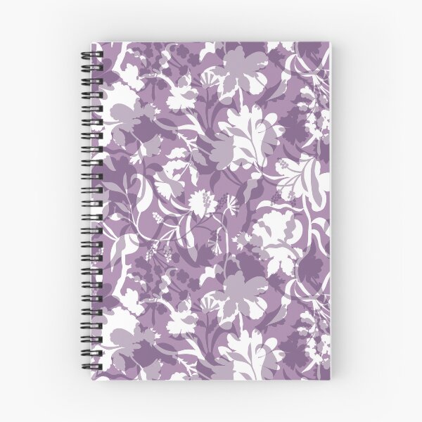 Item preview, Veiled flora -  lavender mauve designed and sold by Fabricatemyart.