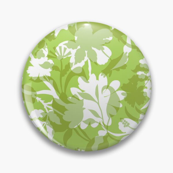 Item preview, Veiled flora - Acid Green designed and sold by Fabricatemyart.