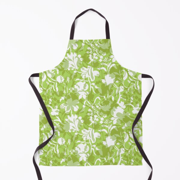 Item preview, Veiled flora - Acid Green designed and sold by Fabricatemyart.