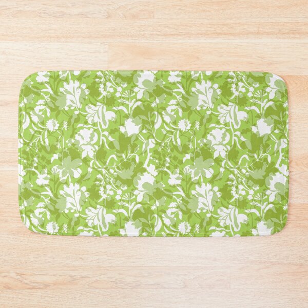 Item preview, Veiled flora - Acid Green designed and sold by Fabricatemyart.