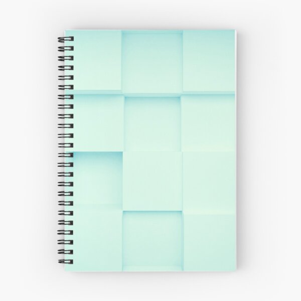 Item preview, 3D Cube Pattern – Light Blue Geometric Abstract Print designed and sold by BuckaBaby.