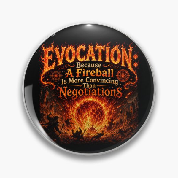 Item preview, EVOCATION: Just use Fireball designed and sold by Foundries & Flagons.