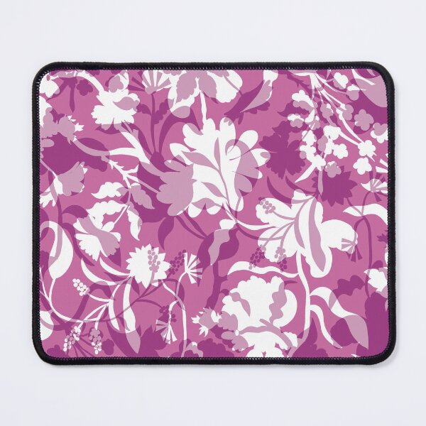 Item preview, Veiled flora - Deep Rose designed and sold by Fabricatemyart.