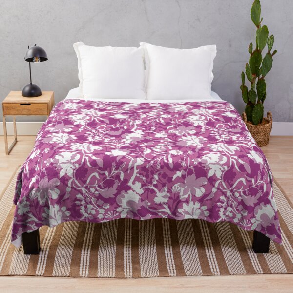 Item preview, Veiled flora - Deep Rose designed and sold by Fabricatemyart.