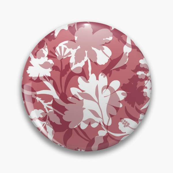 Item preview, Veiled flora - Dusty rose designed and sold by Fabricatemyart.