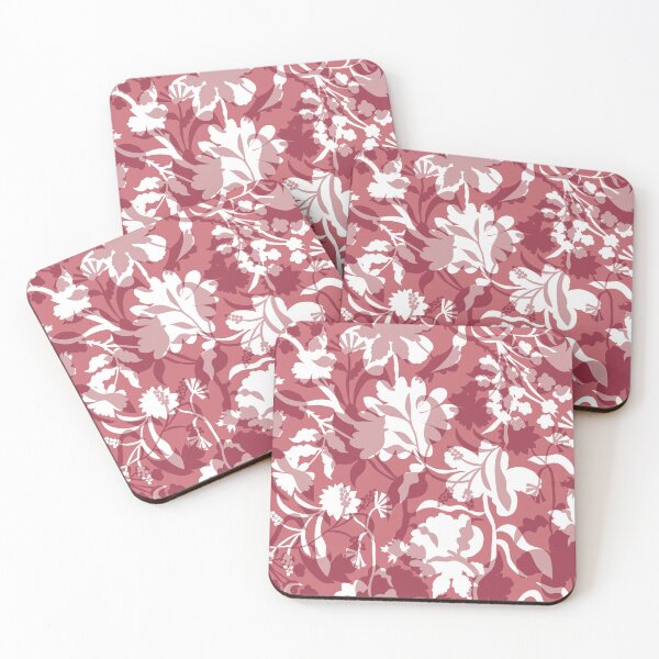 Item preview, Veiled flora - Dusty rose designed and sold by Fabricatemyart.