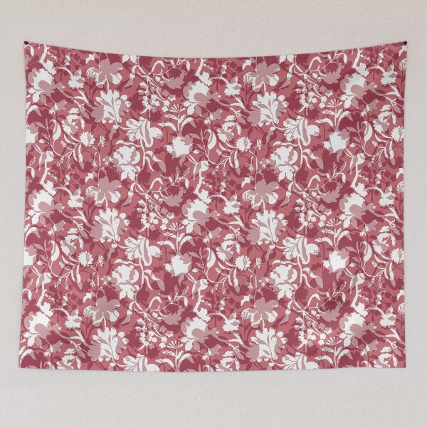 Item preview, Veiled flora - Dusty rose designed and sold by Fabricatemyart.