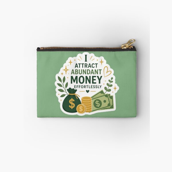 Item preview, I Attract Abundant Money Effortlessly | Money Manifestation Affirmation designed and sold by MiaBellaGirl.