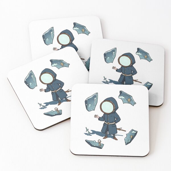 Item preview, Surreal Magnifying Glass Head Hooded Character designed and sold by akldoqsx.