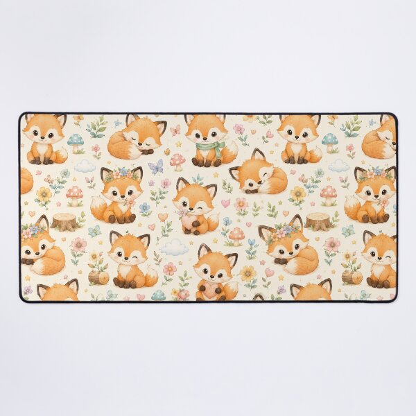 Item preview, Baby foxes designed and sold by Side Quest Co..