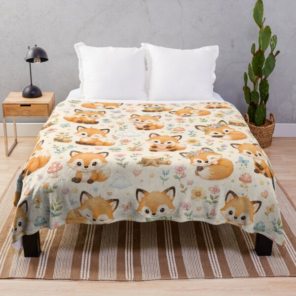 Item preview, Baby foxes designed and sold by Side Quest Co..