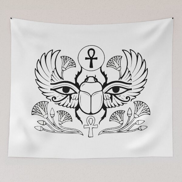 Item preview, Ancient Egyptian Symbols Logo IV designed and sold by emhoteb.