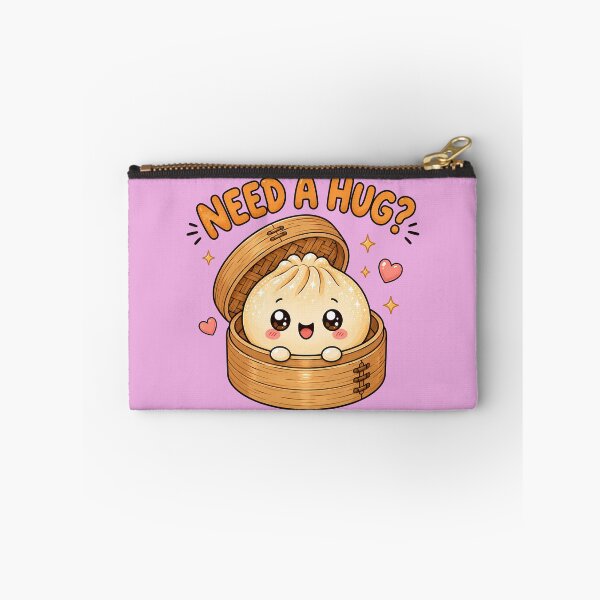 Item preview, Need A Hug Cute Kawaii Dumpling Bao Bun T-Shirt designed and sold by BeloDesignLab.