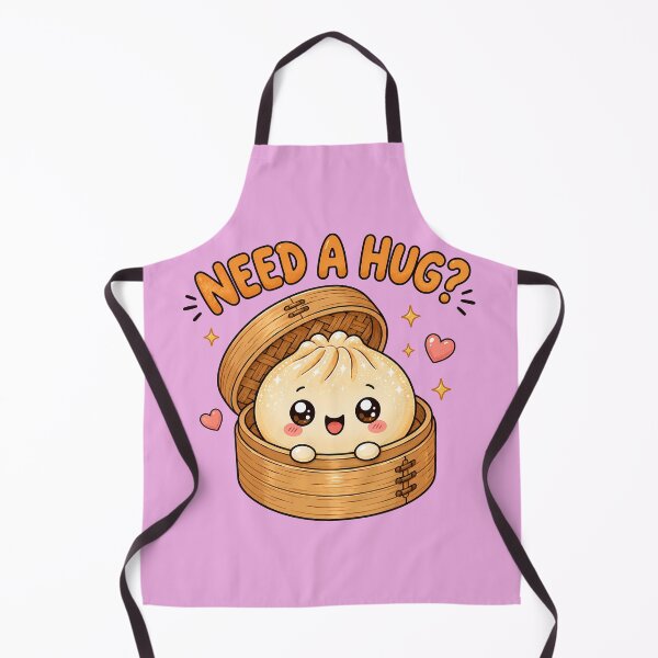Item preview, Need A Hug Cute Kawaii Dumpling Bao Bun T-Shirt designed and sold by BeloDesignLab.