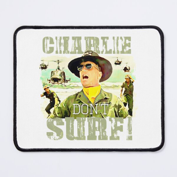 Item preview, Charlie Don'T Surf Apocalypse Now Movie Fan Art ⭐⭐⭐⭐⭐ designed and sold by KatiraMiasha.