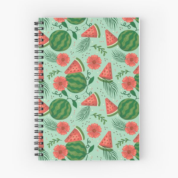 Item preview, Watermelon and Flowers designed and sold by Crinkl.