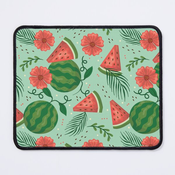 Item preview, Watermelon and Flowers designed and sold by Crinkl.