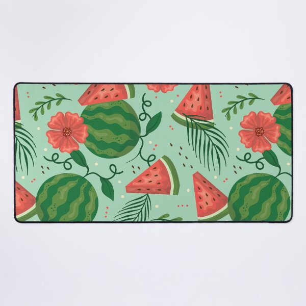 Item preview, Watermelon and Flowers designed and sold by Crinkl.